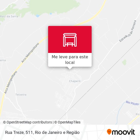 Rua Treze, 511 mapa