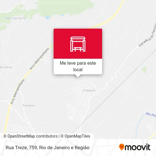 Rua Treze, 759 mapa