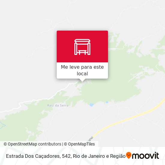 Estrada Dos Caçadores, 542 mapa