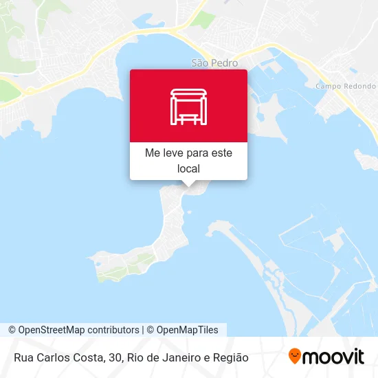 Rua Carlos Costa, 30 mapa