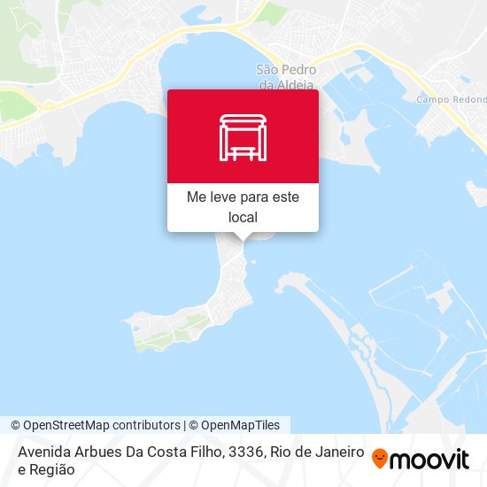 Avenida Arbues Da Costa Filho, 3336 mapa