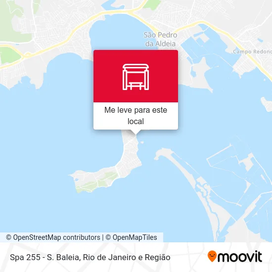 Spa 255 - S. Baleia mapa