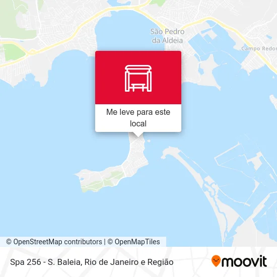 Spa 256 - S. Baleia mapa