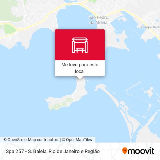 Spa 257 - S. Baleia mapa