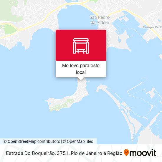 Estrada Do Boqueirão, 3751 mapa