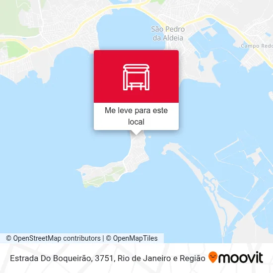 Estrada Do Boqueirão, 3751 mapa