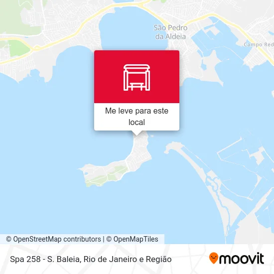 Spa 258 - S. Baleia mapa