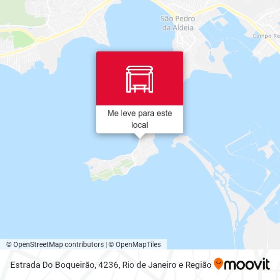 Estrada Do Boqueirão, 4236 mapa
