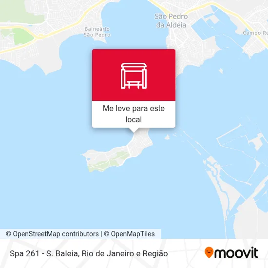 Spa 261 - S. Baleia mapa