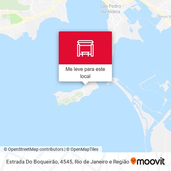 Estrada Do Boqueirão, 4545 mapa