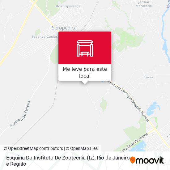 Esquina Do Instituto De Zootecnia (Iz) mapa