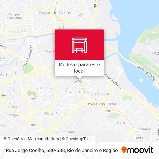 Rua Jorge Coelho, 680-688 mapa