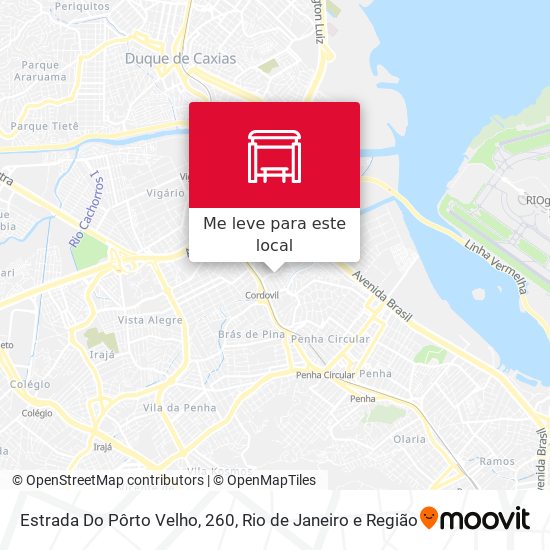 Estrada Do Pôrto Velho, 260 mapa