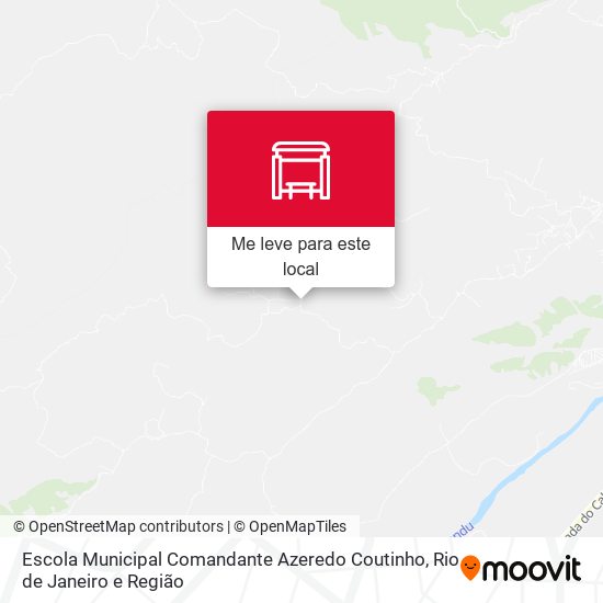 Escola Municipal Comandante Azeredo Coutinho mapa