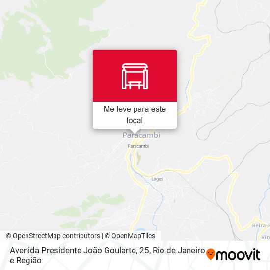 Avenida Presidente João Goularte, 25 mapa
