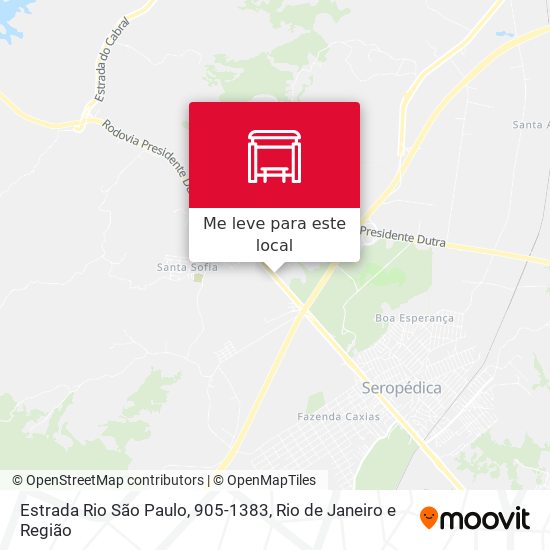 Estrada Rio São Paulo, 905-1383 mapa