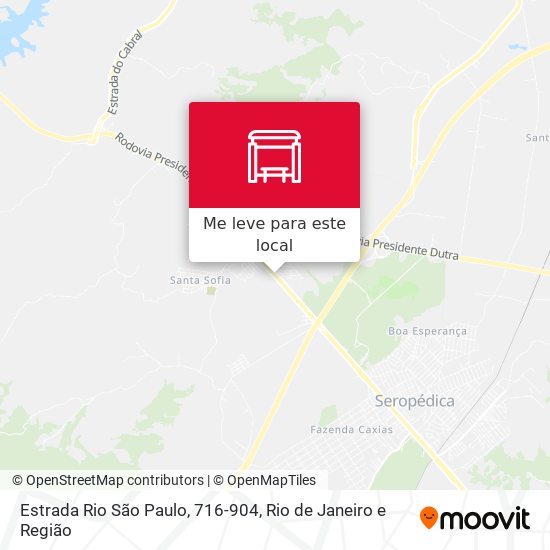 Estrada Rio São Paulo, 716-904 mapa