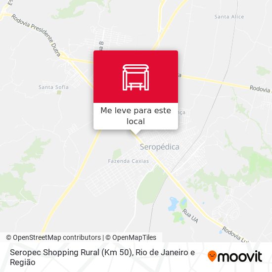 Seropec Shopping Rural (Km 50) mapa