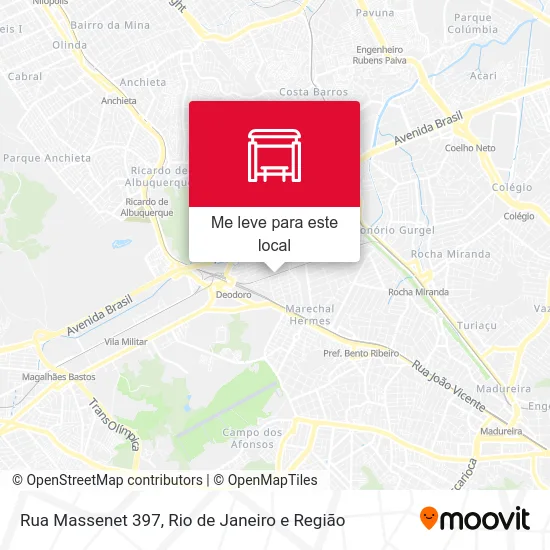 Rua Massenet 397 mapa