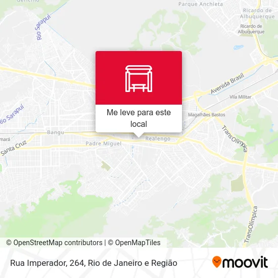 Rua Imperador, 264 mapa