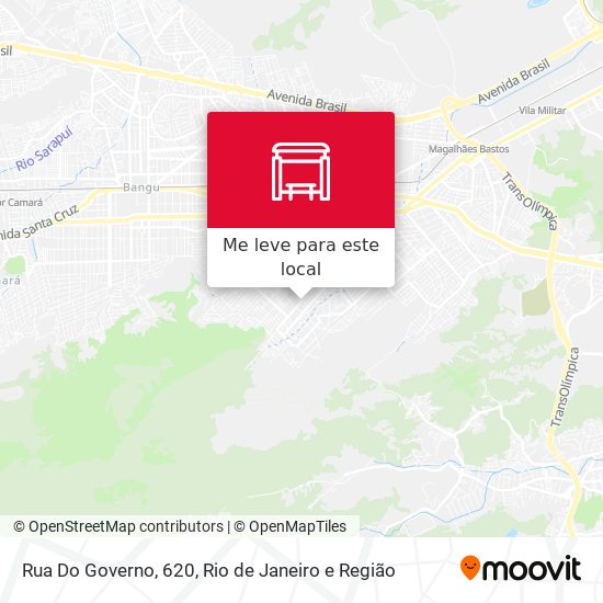 Rua Do Governo, 620 mapa
