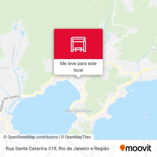 Rua Santa Catarina 319 mapa