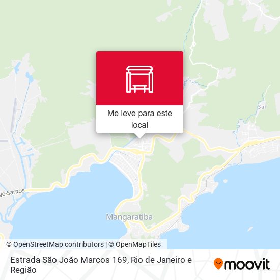 Estrada São João Marcos 169 mapa