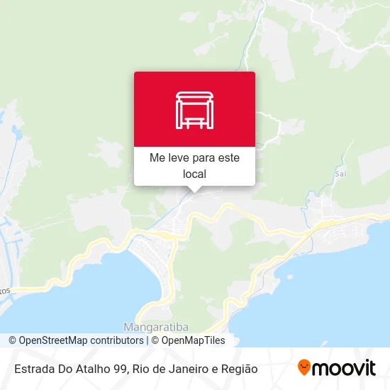 Estrada Do Atalho 99 mapa