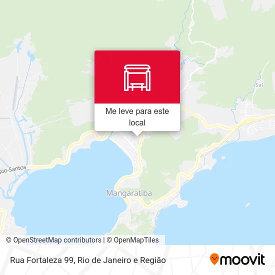 Rua Fortaleza 99 mapa