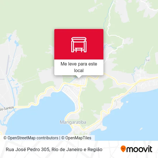Rua José Pedro 305 mapa