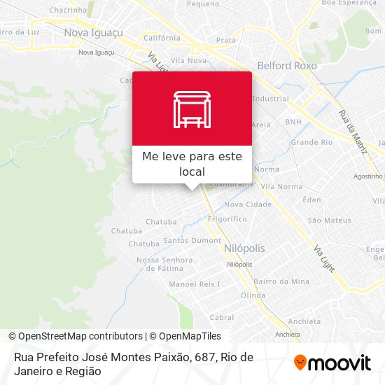 Rua Prefeito José Montes Paixão, 687 mapa