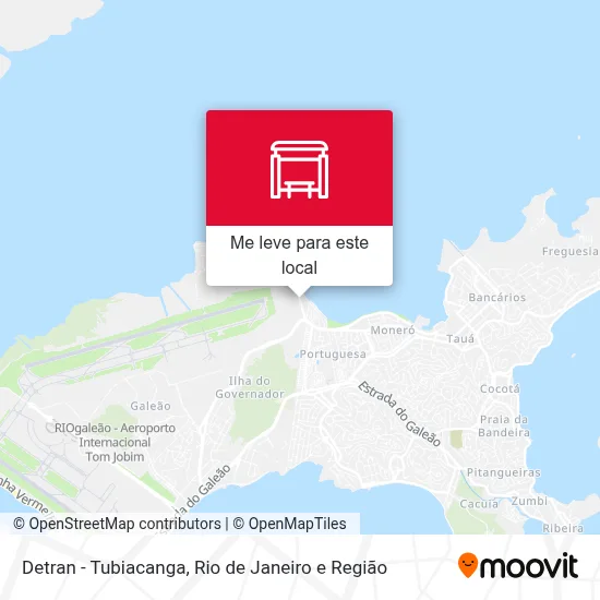 Detran - Tubiacanga mapa