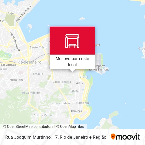 Rua Joaquim Murtinho, 17 mapa