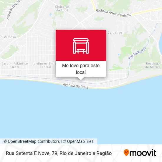 Rua Setenta E Nove, 79 mapa