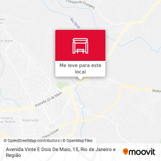 Avenida Vinte E Dois De Maio, 15 mapa