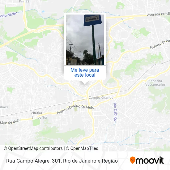 Rua Campo Alegre, 301 mapa