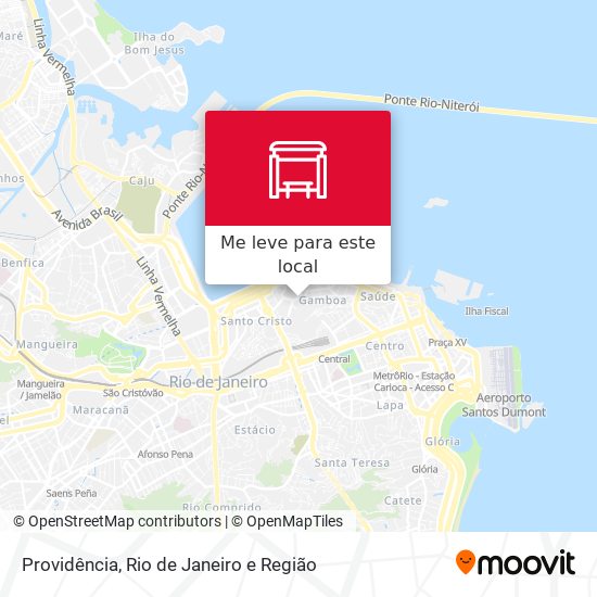 Providência mapa
