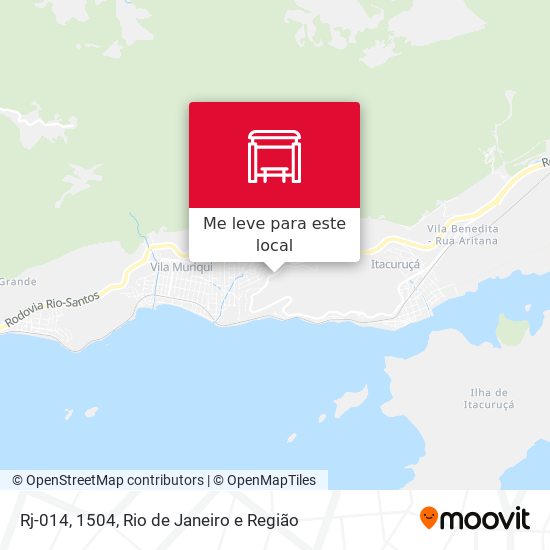Rj-014, 1504 mapa
