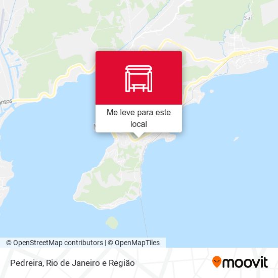 Pedreira mapa