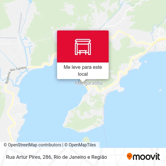 Rua Artur Píres, 286 mapa