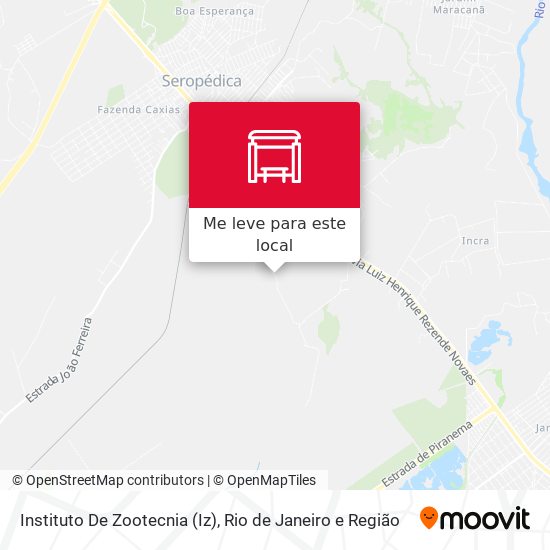 Instituto De Zootecnia (Iz) mapa