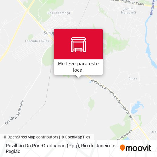 Pavilhão Da Pós-Graduação (Ppg) mapa
