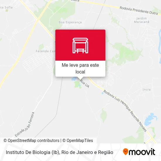 Instituto De Biologia (Ib) mapa