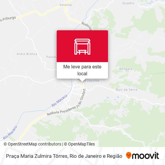 Praça Maria Zulmira Tôrres mapa