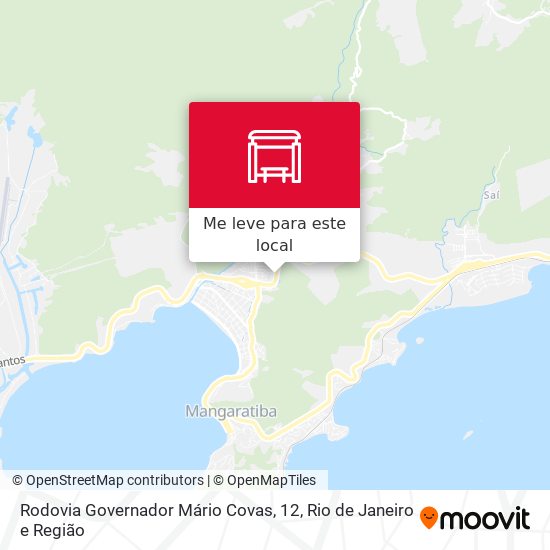 Rodovia Governador Mário Covas, 12 mapa