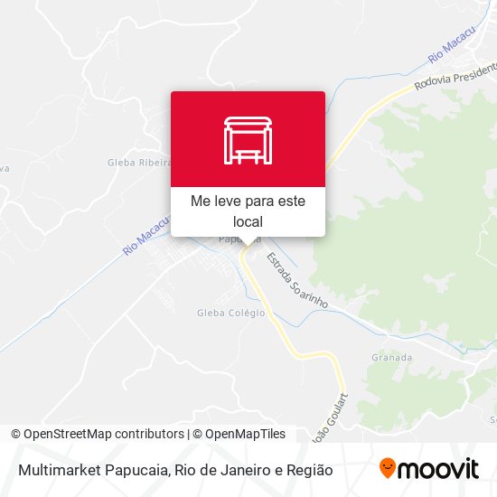 Multimarket Papucaia mapa