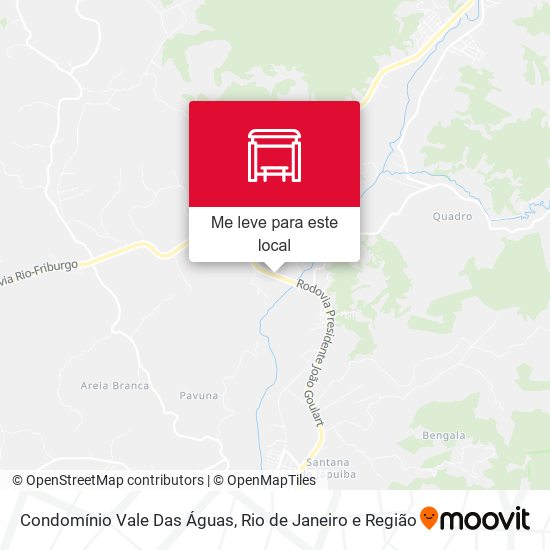 Condomínio Vale Das Águas mapa