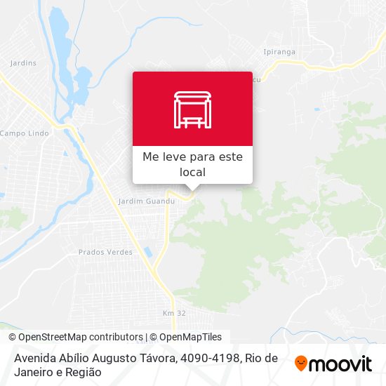 Avenida Abílio Augusto Távora, 4090-4198 mapa