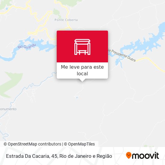Estrada Da Cacaria, 45 mapa