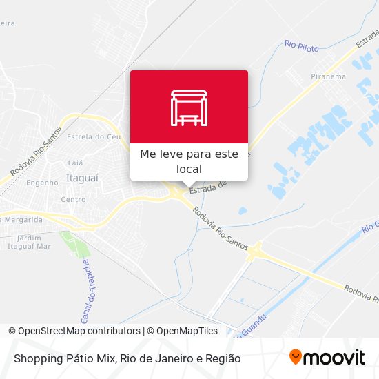 Shopping Pátio Mix mapa